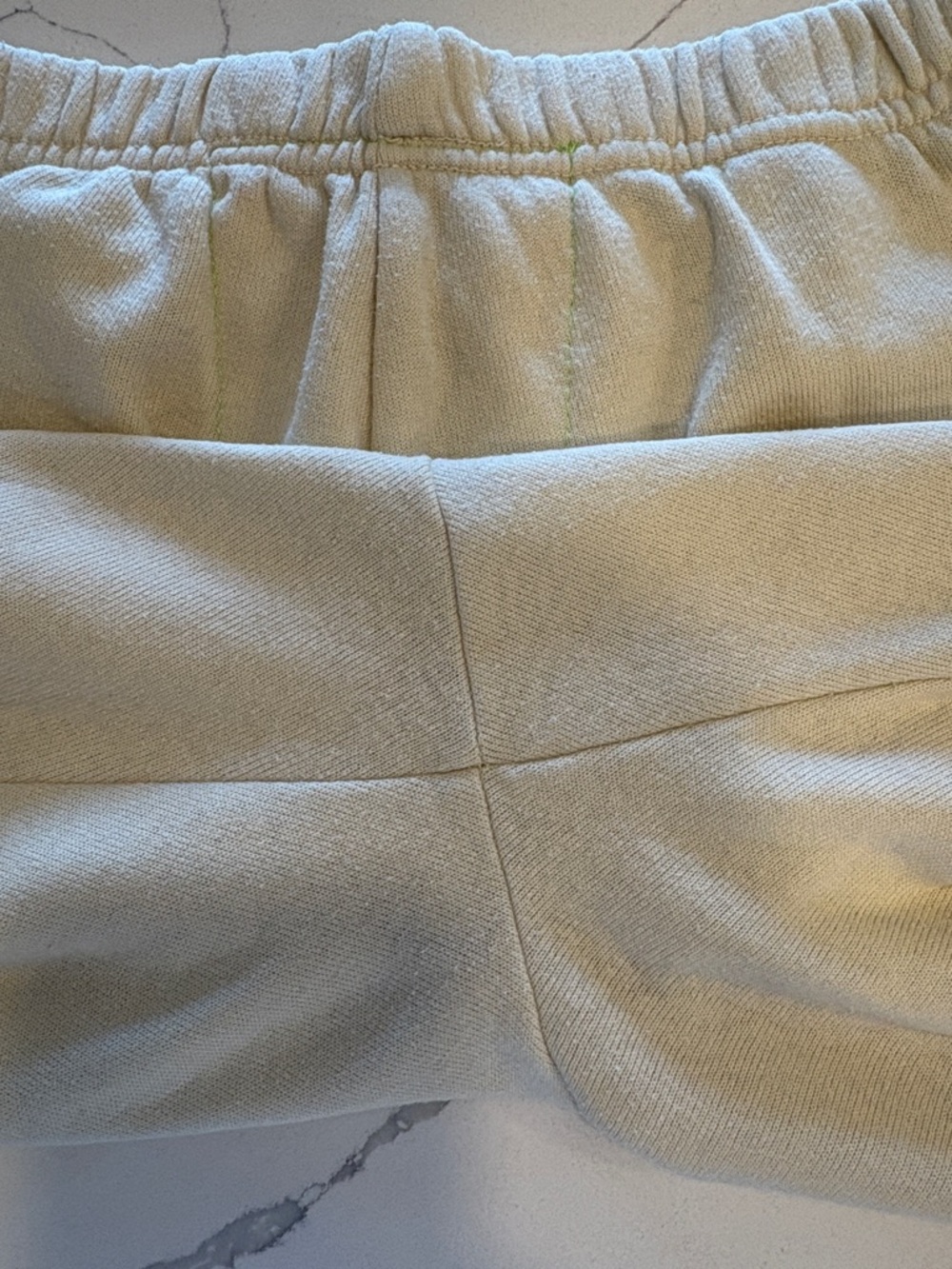 Aviator Nation Smiley Joggers ~ Large ~ Cream ~ See Notes - Picture 10 of 12